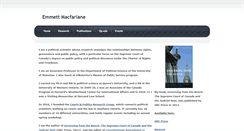 Desktop Screenshot of emmettmacfarlane.com